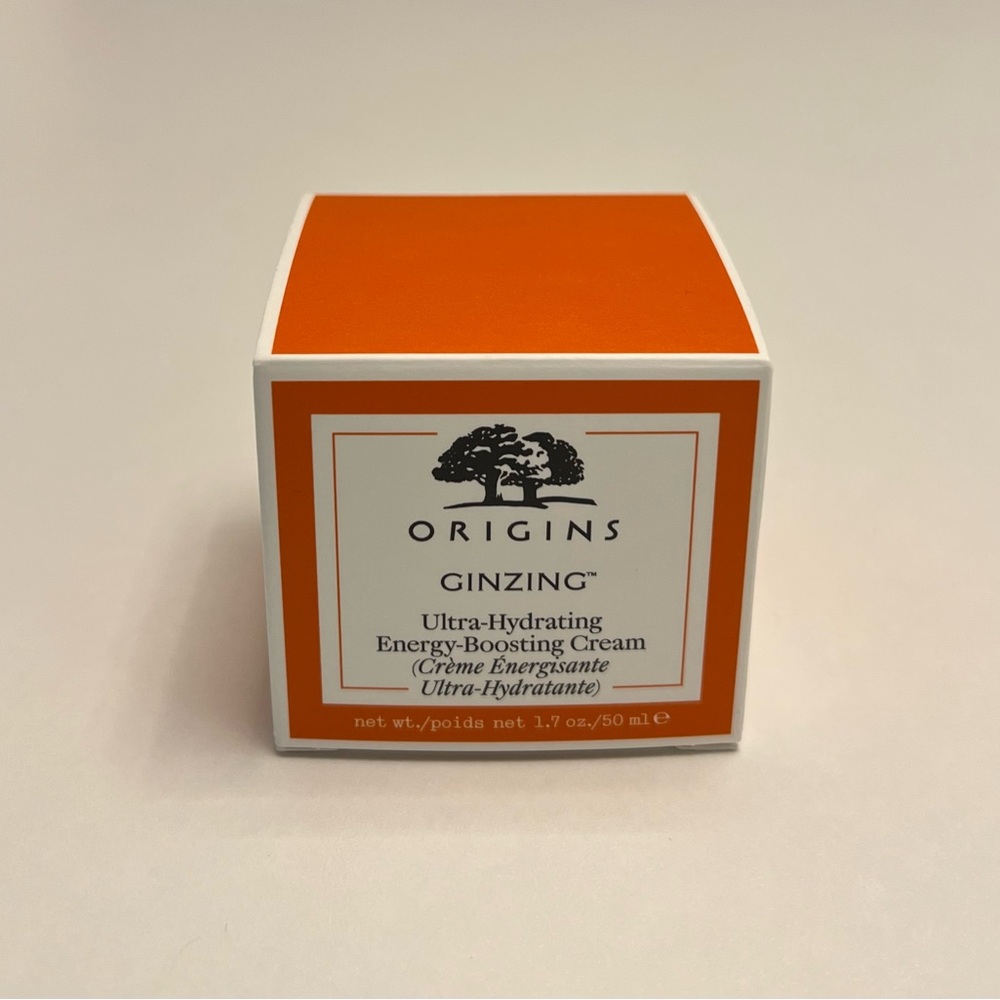 NEW ORIGINS GINZING ULTRA HYDRATING ENERGY BOOSTING CREAM 1.7oz
